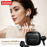 Original Lenovo LP40 Pro Wireless Earphones TWS Bluetooth Headphone Music Game Noise Cancelling Earbuds Sport Waterproof Headset