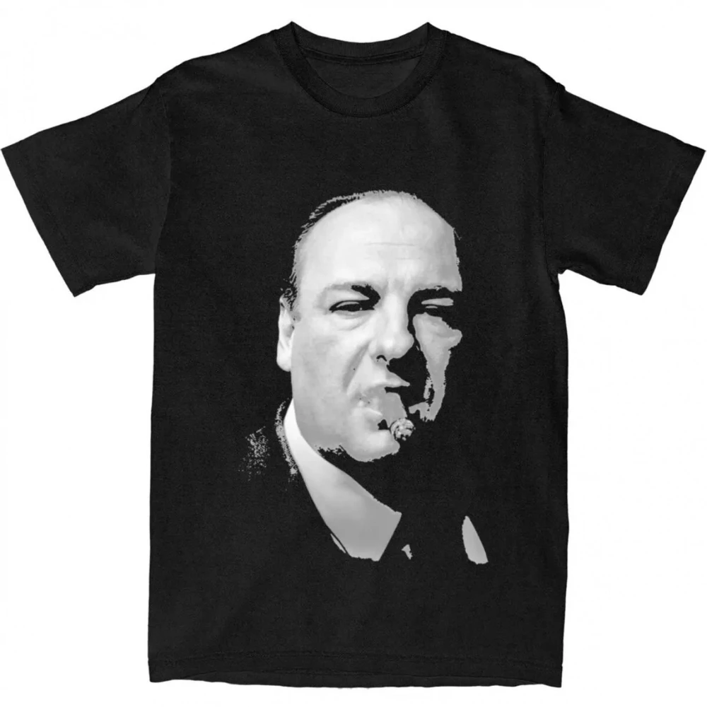 Featuring Tony Soprano Stylish Summer Tees Inspired By The Sopranos Y2K Fun Casual Wear Available Couple'S T-Shirts