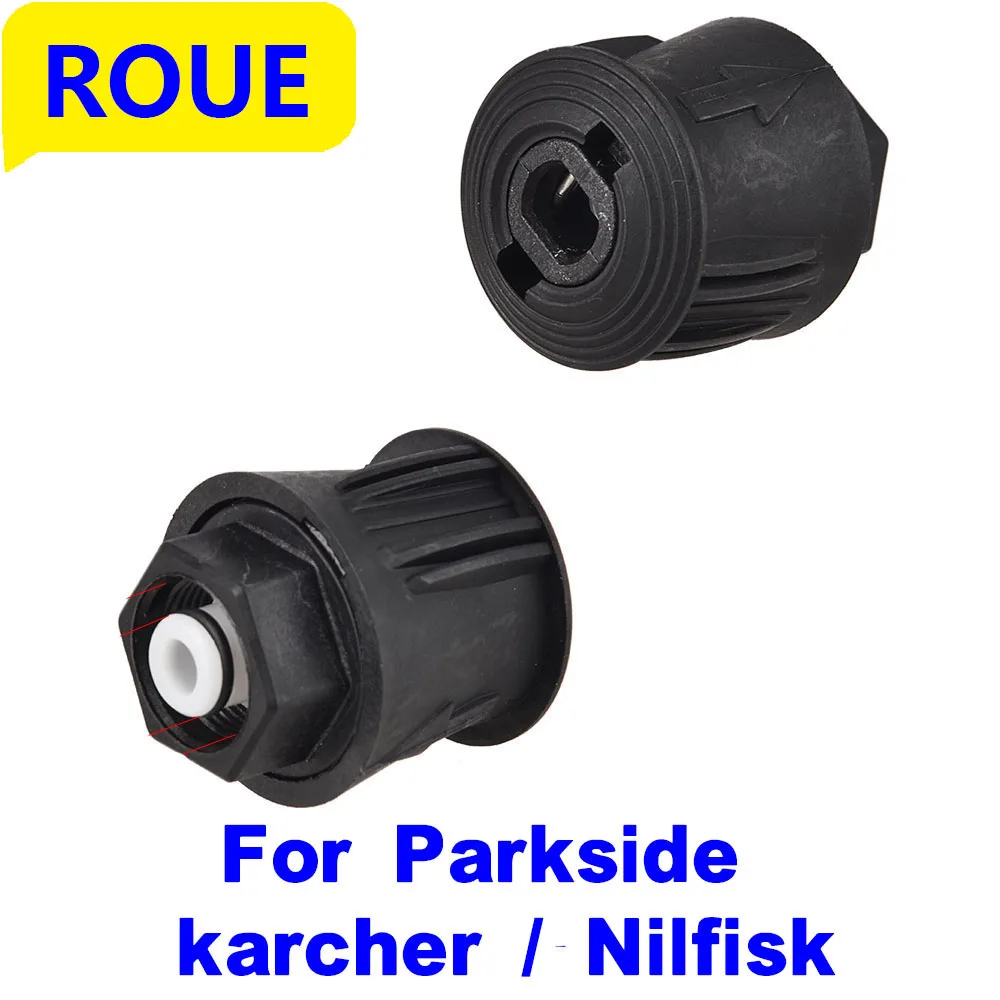 Adaptador de salida de arandela de alta presión, conector de manguera, convertidor, M22 para Parkside Nilfisk karcher, adaptador de conexión rápida