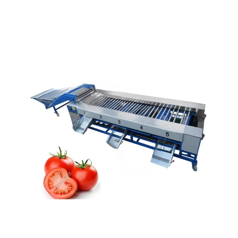 Customized Hot selling orange fruit grading machine automatic avocado cherry tomatoes size sorter machine