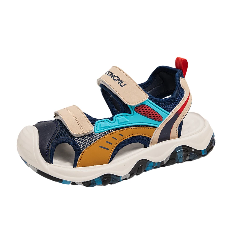 

2024 New Children's Anti-collision and Anti Kick Toe Casual Sandals Comfortable Casual Shoes Kids Running Sneakers for Kids