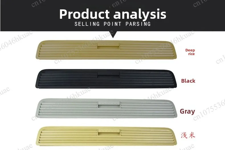 Car Sunroof Cover Handle Buckle Finger Pressure Fix Plate Auto Sunroof Replacement Repair Parts