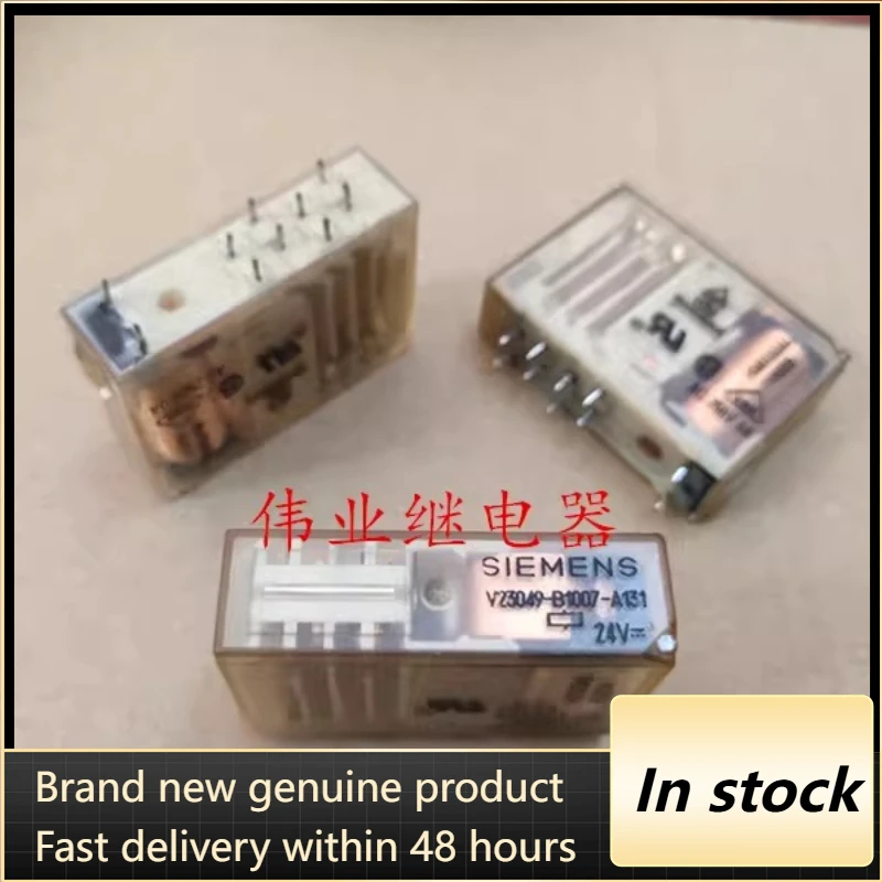 Second-hand 1pcs/lot V23049-B1007-A131 24V safety relay 10pins