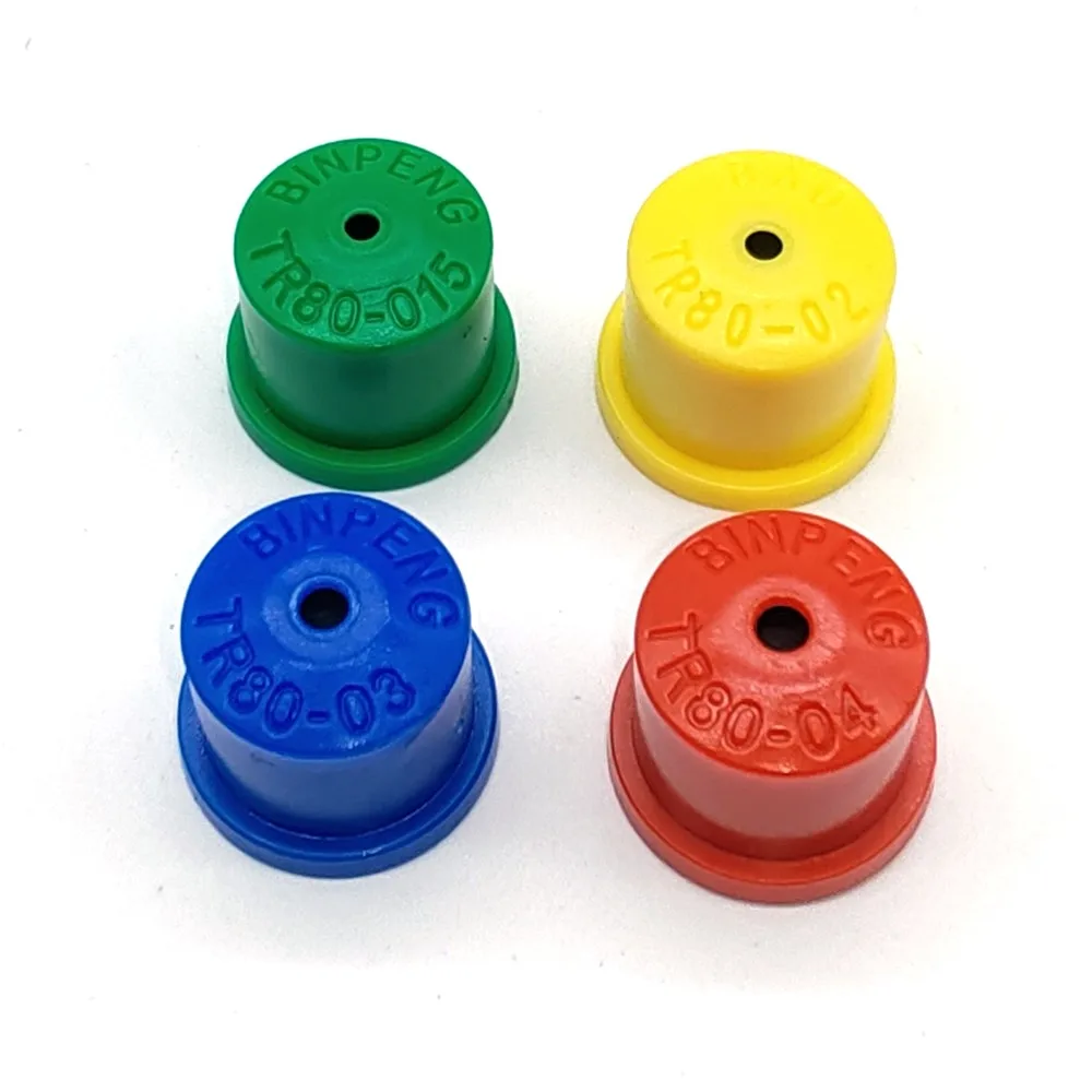 10 Pcs High Pressure Hollow Cone Nozzle 80 Degree Round Windproof Atomizing Spray Head  for Farm Pesticide Sprayer