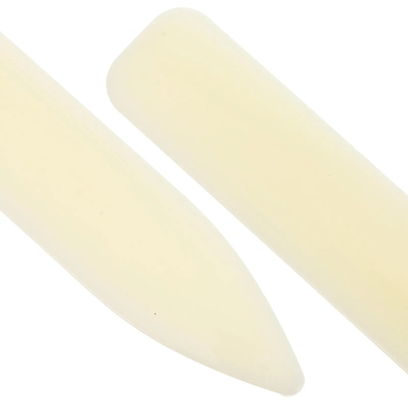 5pcs Plastic Folder Paper Creaser for Card Making Knife Bone Folders For Paper Crafting Letter Opener Beige Color