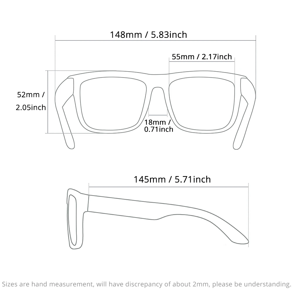 KDEAM New Fishing Sunglasses For Men Polarized And UV400 Protection Lens With Carrying Zipper Case KD335