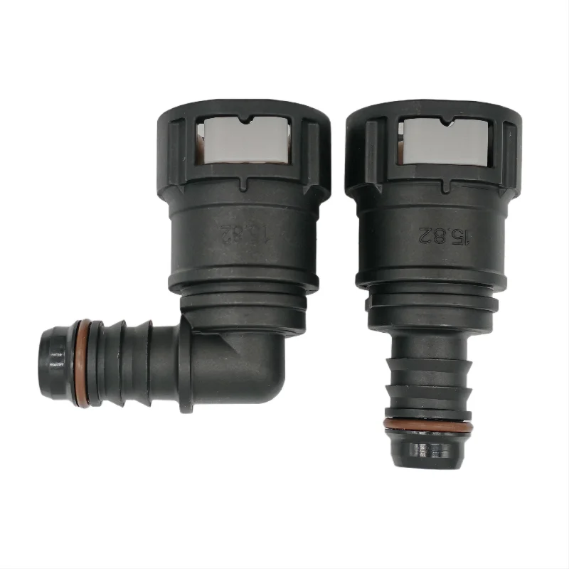 15.82 - ID12 high quality quick coupling for diesel fuel pipe double side push button female coupling