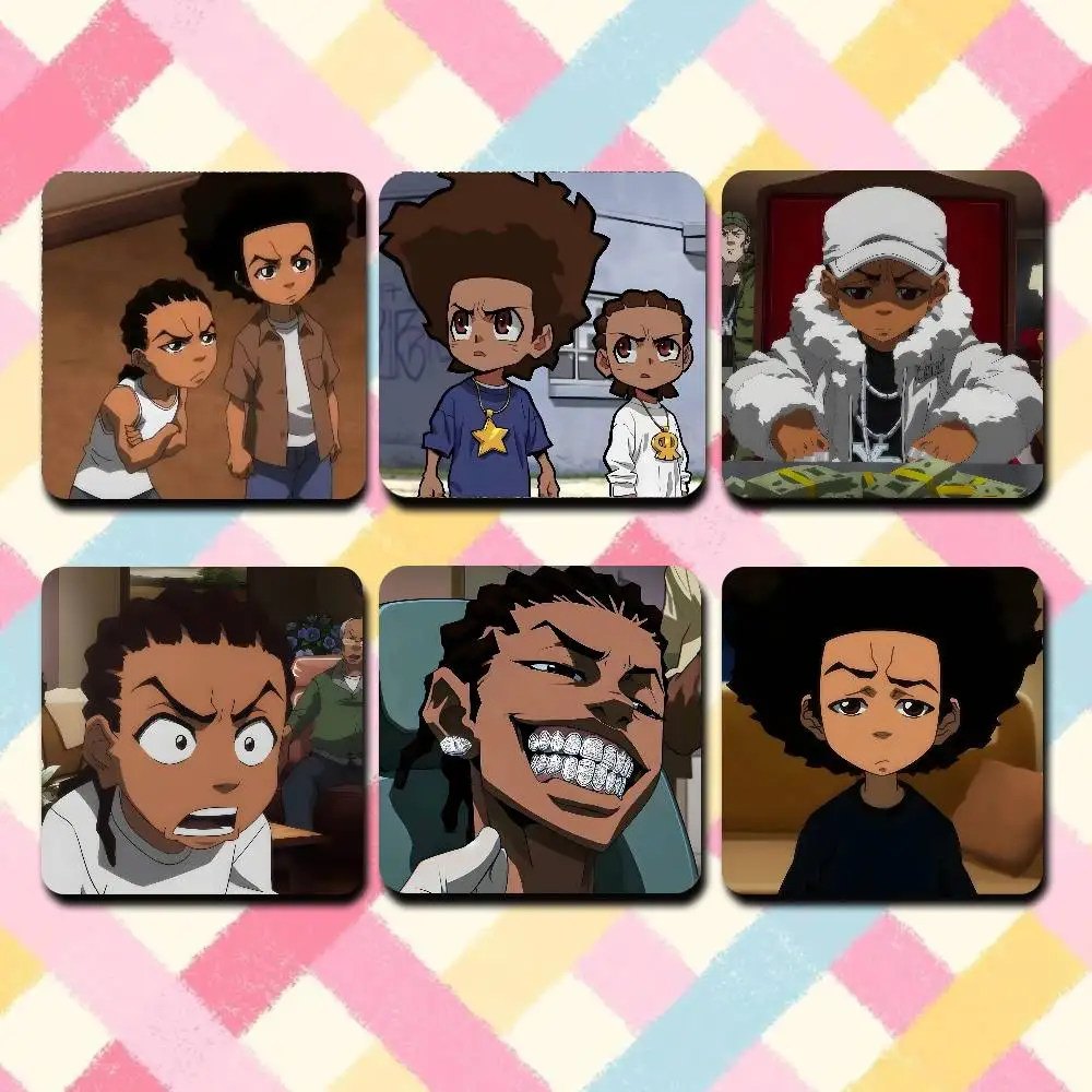 

The B-Boondocks Cartoon Magnetic Refrigerator Magnets Cute and Creative Refrigerator Magnets Souvenirs and Gifts