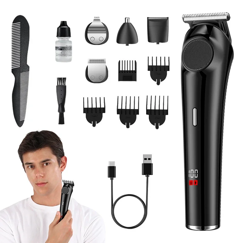 Beard Trimmer for Men Electric Razor, Hair Clippers and Trimmers Set, Shavers for Men, Mens Grooming Kit Mens Razors for Shaving