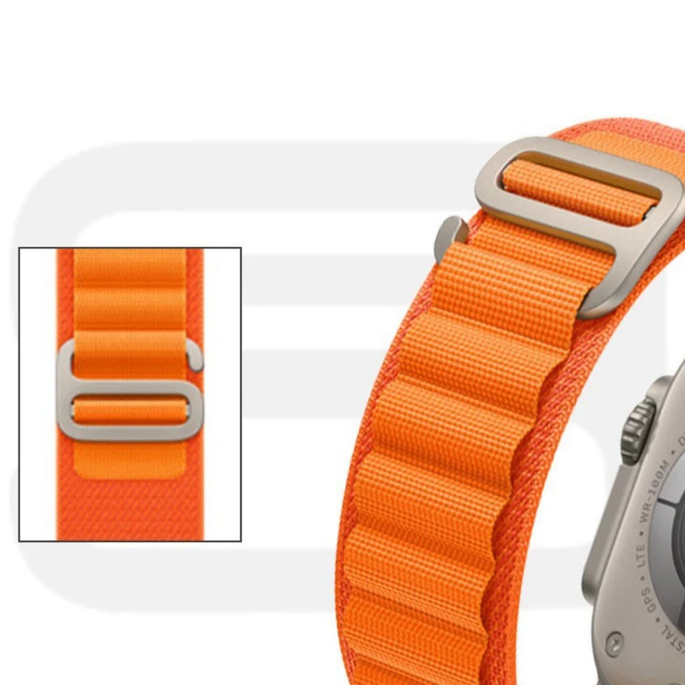 Alpine Loop For Samsung Galaxy Watch Ultra 2025 Band 47mm Strap Accessories Nylon Bracelet Correa Galaxy Watch Ultra 2024 47mm