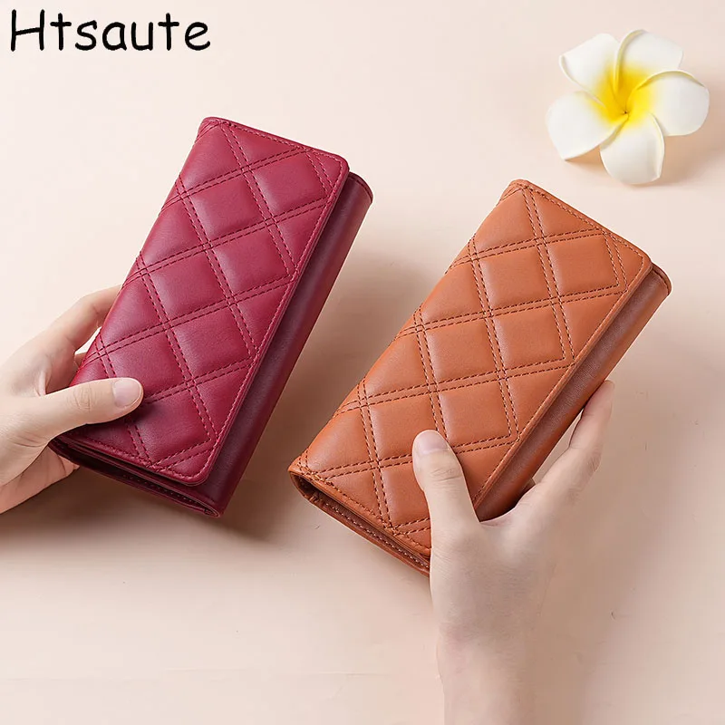 

PU Leather Women Wallets Hasp Lady Money bags Fold-over Coin Purse Woman Envelope Wallet Money Cards ID Holder Bag Purses Pocket