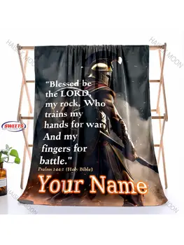 Osobní úprava, Exkluzivně pro vás, Deka s křesťanskými biblickými verši, Pamětní dárek, Jméno na míru, Nadýchaná, Více velikostí 10 nejlepší prodej zlomyslný lakomec - №10