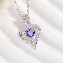 Heart in Heart Necklace Hollow Heart Pendant Gift - YD1185-3
