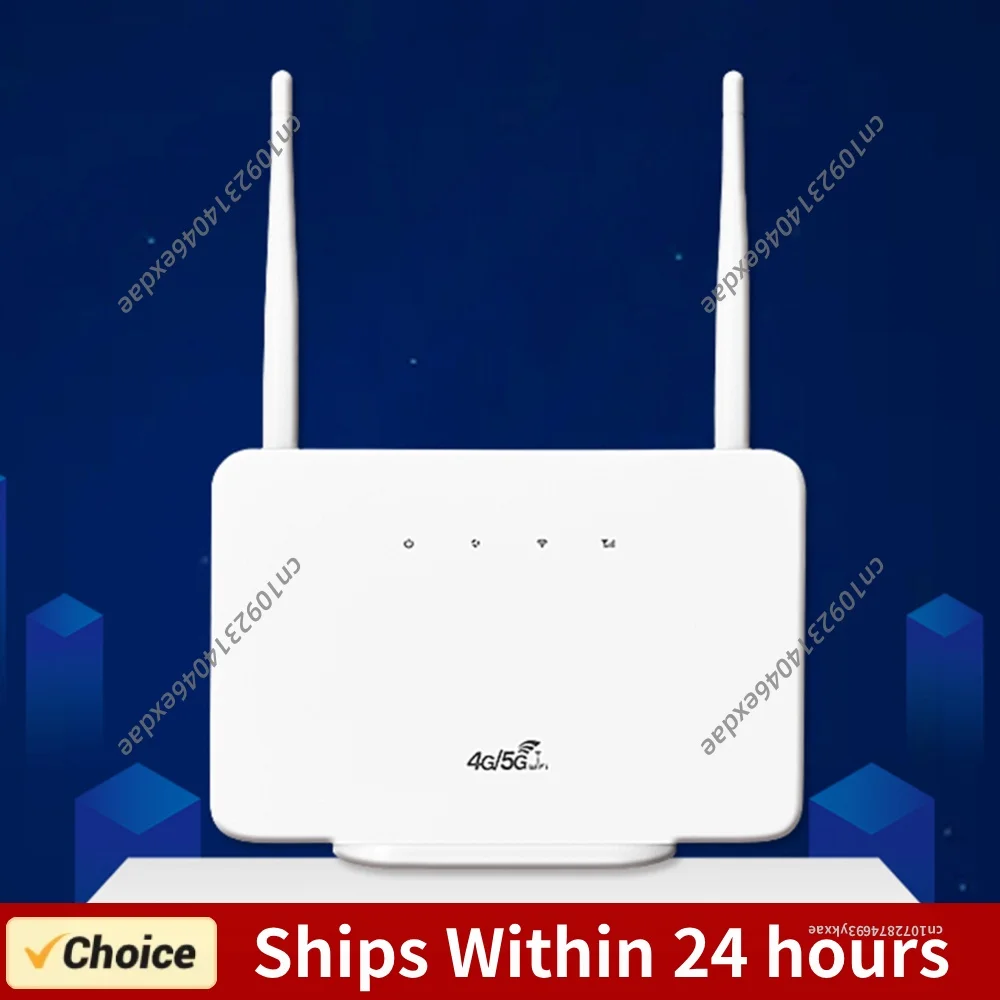 300Mbps 4G LTE WiFi Router Wireless Router Modem External Antenna Network Expander Outdoor Mobile Hotspot with Sim Card Slot