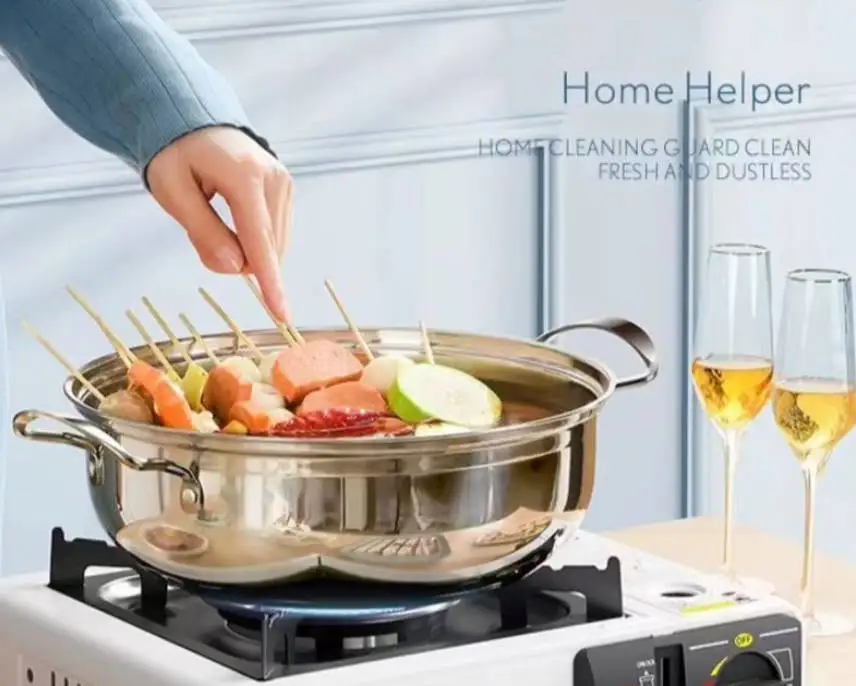 Split Type Gas Stove Outdoor Windproof Stove Camping Trip Stove