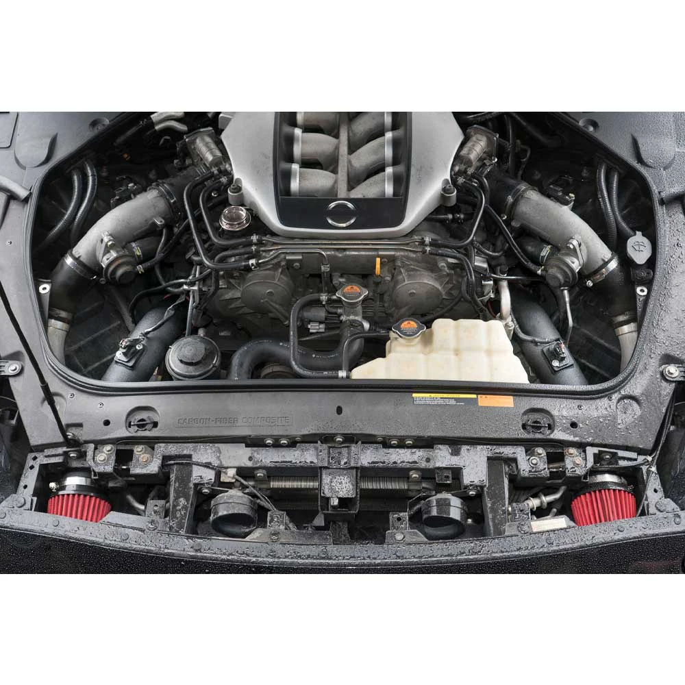 For Nissan R35 GTR 2009-2019 JDM Air Intake System New V6 Engine Cold Air Intake Kit With Exhaust System Including Air Filter