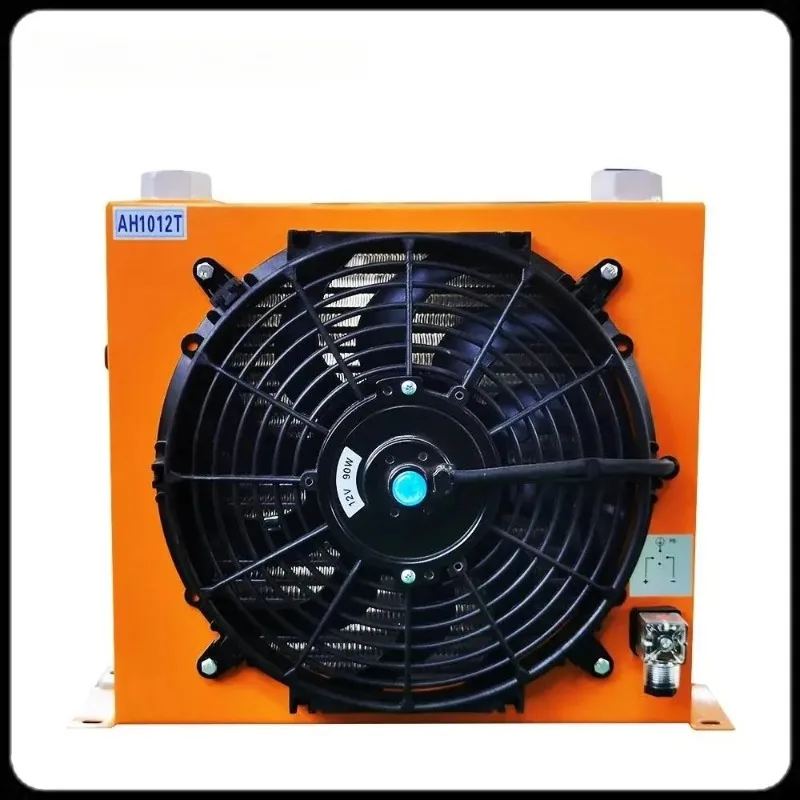

AH1012T-CA Hydraulic Air Cooler Air Cooled Oil Radiator AF Series Plate-Fin Hydraulic Aluminum Oil Coolers 100L/MIN