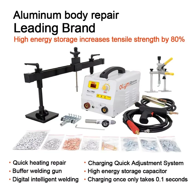 Wholesale High Quality Aluminum Spotter Stud Welder Dent Puller Car Body Collision Repair Equipment Spot Welding Machine 220V view 4