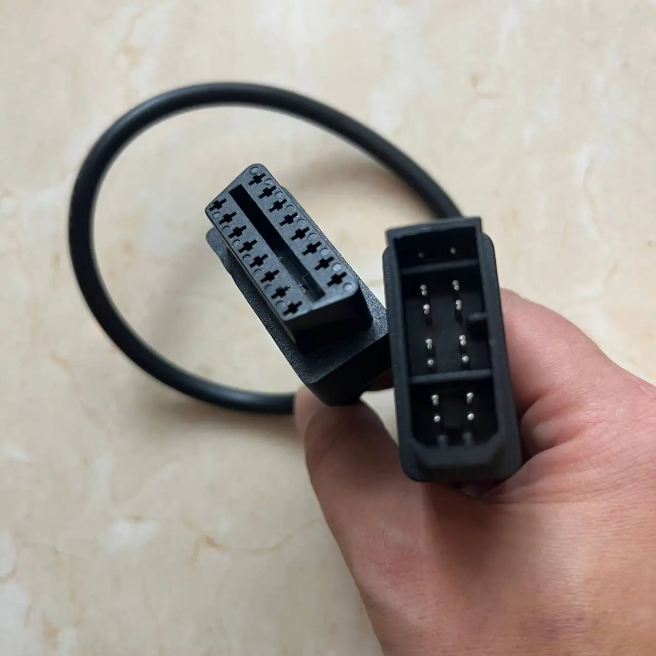 

Кабель с 14-контактным на 16-контактный для диагностического интерфейса Nissan OBD2, автомобильный диагностический разъем, адаптер OBD OBDII