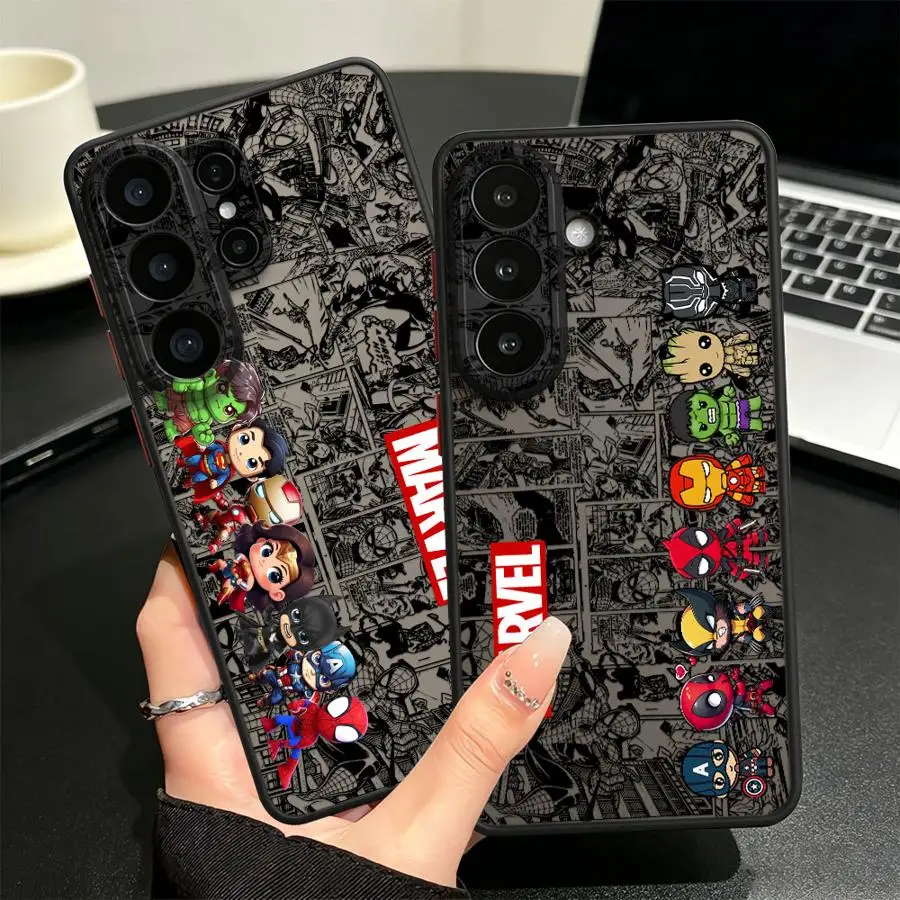 Case for Samsung Galaxy S26 S20 FE Note 20 Ultra 10+ S23 FE S25 Ultra S22 S24 Plus S21 Funda Back Phone Cover Deadpool Venom