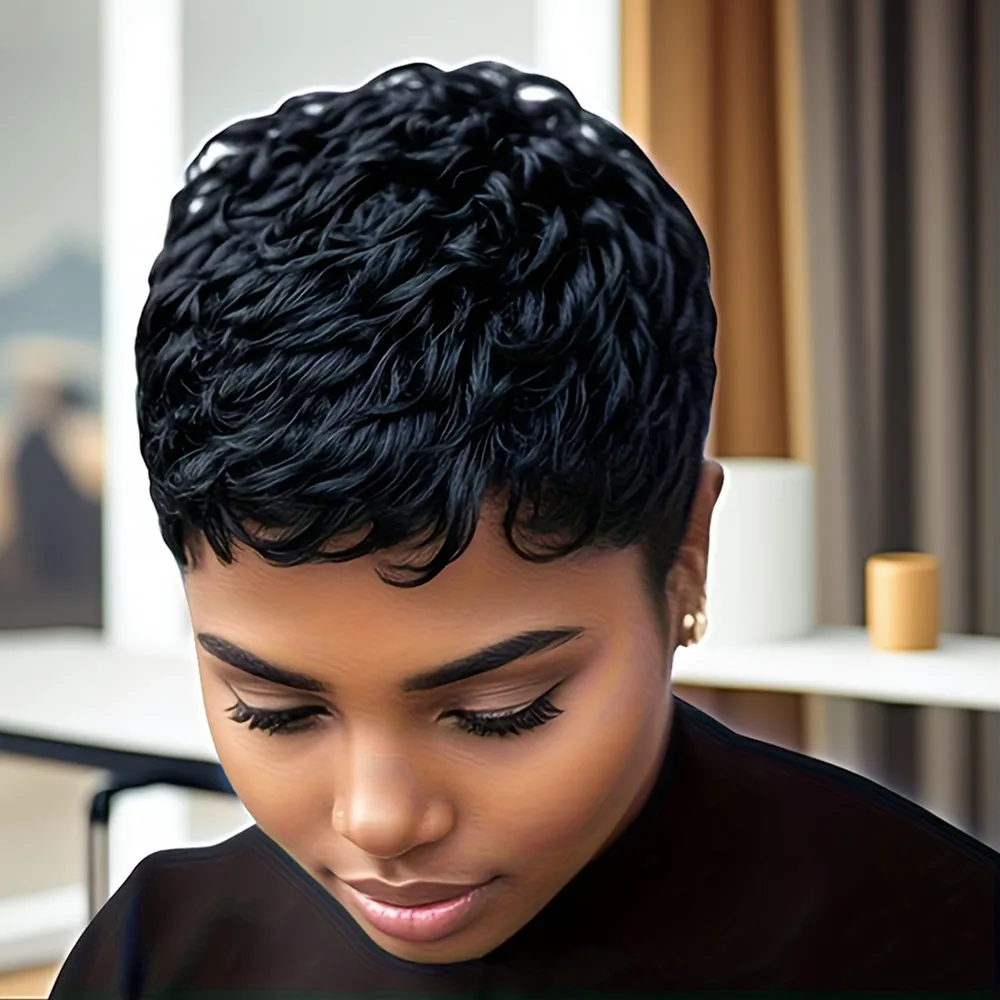 Why the 4-Inch 150% Density Pixie Cut Wig Is the Ultimate Choice for a Different Pixie Cut Look