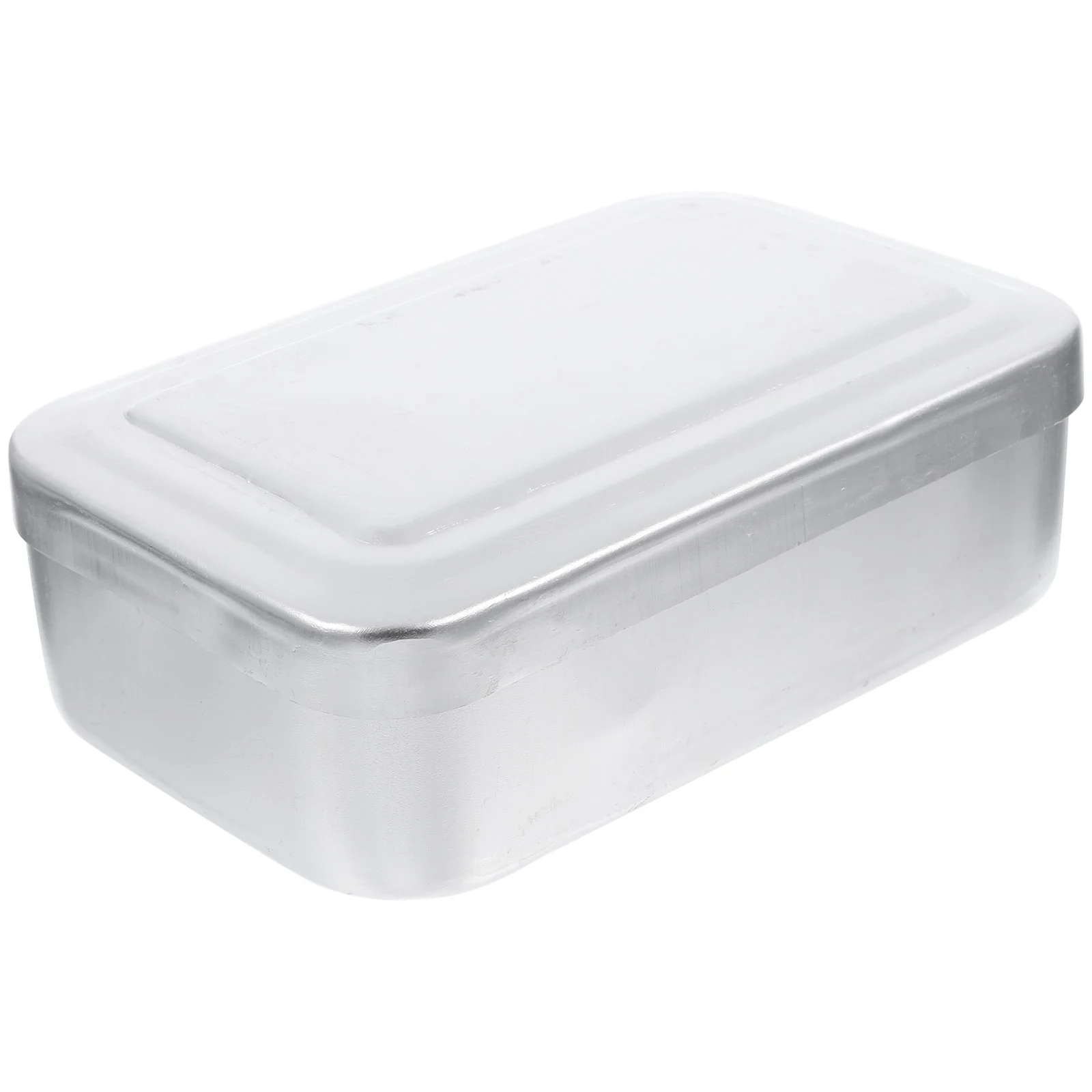 

Thickened Bento 160ml Aluminum Food Container Lightweight Camping Dinnerware Travel Supply Reusable Picnic Lunch Box Rice Box