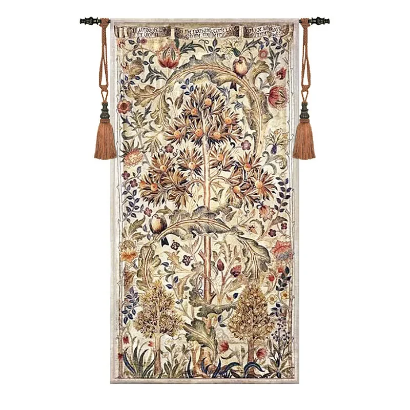 Phoenix Home US Imported William Morris Classic Tapestry Reproduction Series European Jacquard Tapestry Interior Tapestry