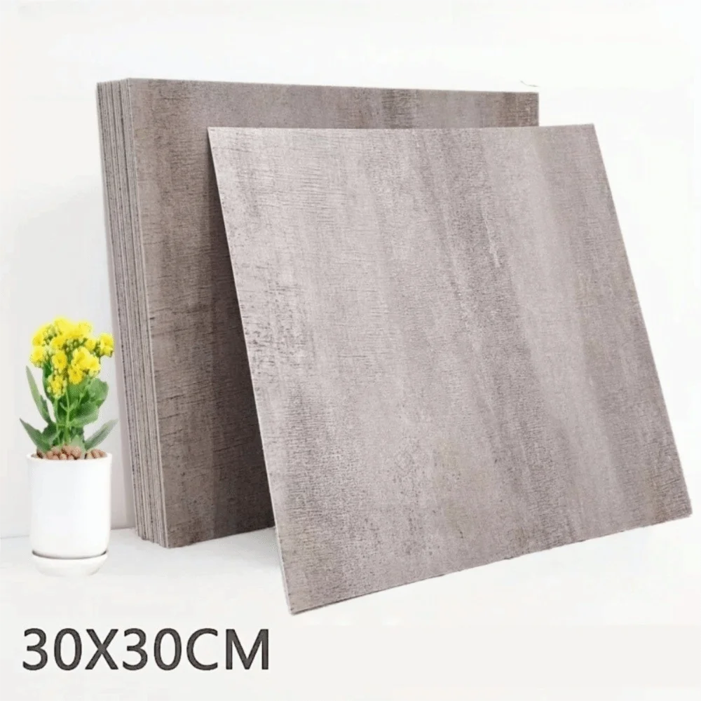 Self Adhesive Floor Tile 30X30CM Marble Texture Vinyl Floor Tile Water Proof PVC Floor Wall Sticker Bathroom Surface