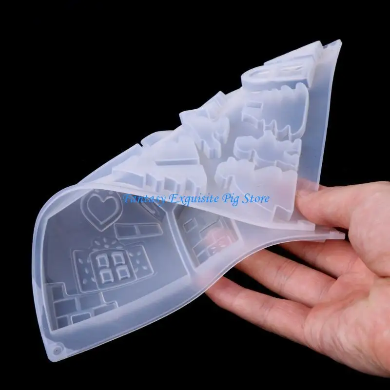 مجموعة قوالب راتنجات الايبوكسي من السيليكون لتزيين أدوات صنع المجوهرات يدويًا #2