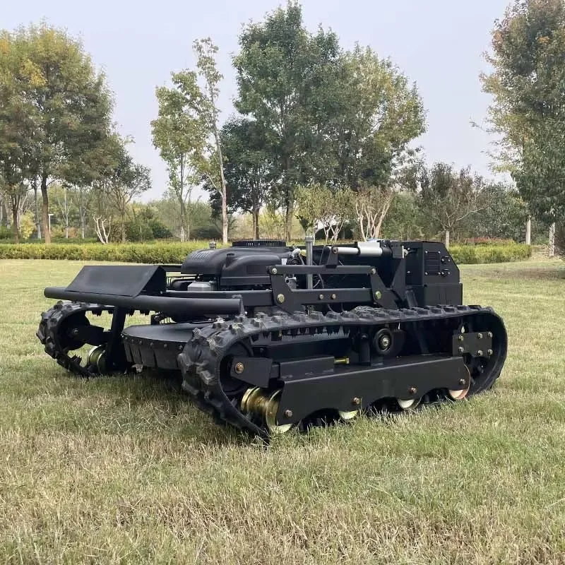 Robot Mini Cutting Grass Machine Robot Remote Control Lawn Mower Tractor for Farm