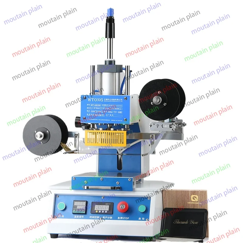 Pneumatic Cutting Embossing Machine 500W, 220 V, 110V with Support Transfer, Sublimation for Hot Stamping Foil Gilded Paper