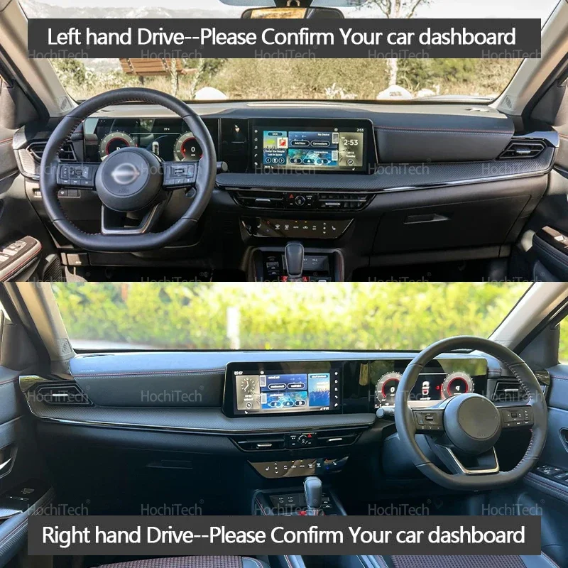 Mat Avoid Light Pad Anti-UV Non-Slip Carpet Dashboard Sun Shade Cover for Nissan Kicks P16 2Gen Second Generation 2025-Present