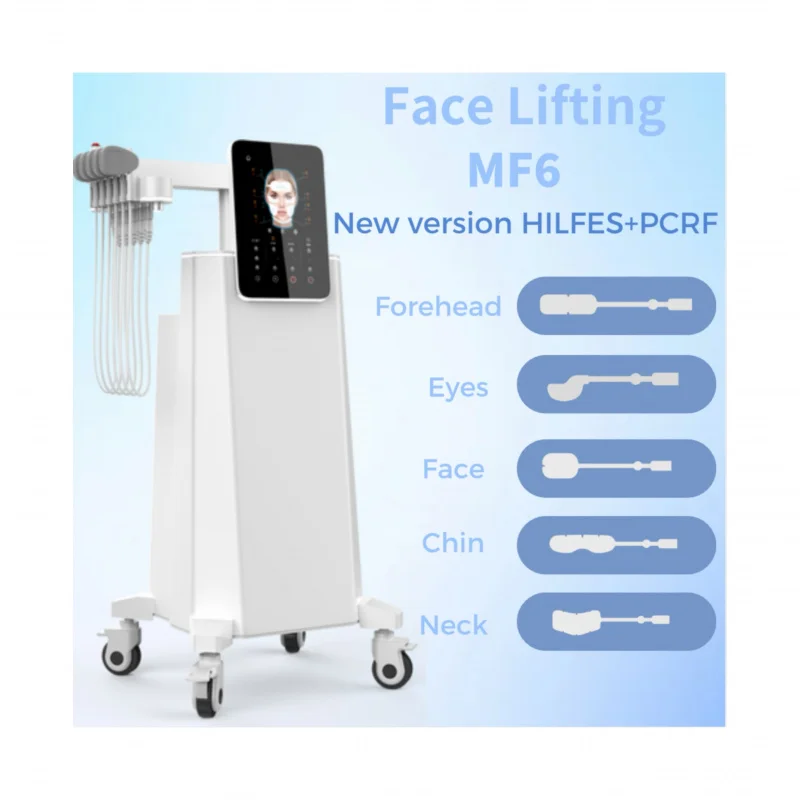 Beco hot selling rf ems pcrf face lifting facial massager face firming anti-aging wrinkle removal beauty machine