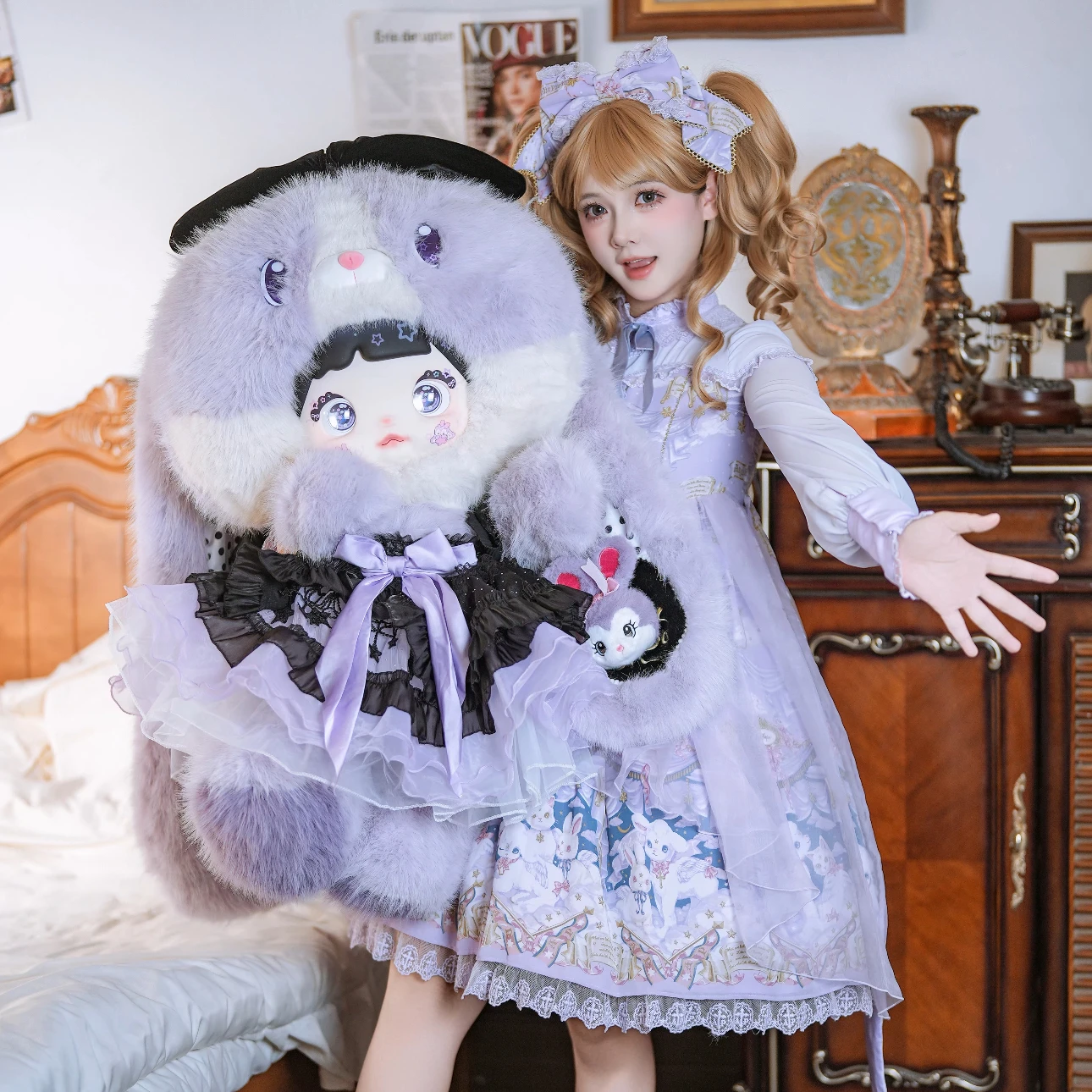 جديد حقيقي نومي ستار اللغة أتمنى 2000% كبير الفينيل أفخم دمية العصرية اللعب جمع اليدوية عيد الحب هدية الكريسماس