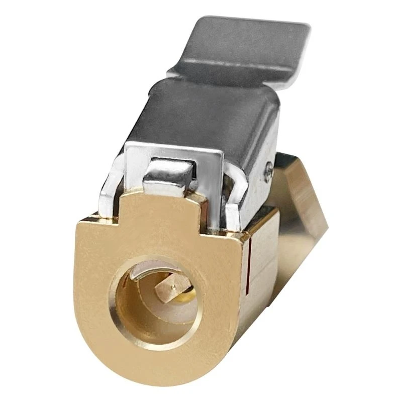 12qm الهواء الطبقات الثقيلة تدفق مغلق مستقيم القفل على إطارات الإطارات تشاك مع مقطع