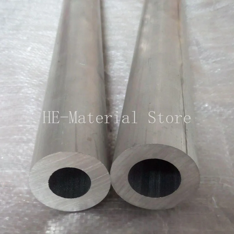 1Pcs Length 100mm 6061 Aluminium Alloy Tube OD 33mm Hollow Round Aluminum Pipe ID 7.8/9/10/15/16/20/24/25.5/27mm