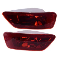 Luz reflectora de parachoques trasero LED compatible con Jeep Grand Cherokee Journey 2011 2012 2013 2014 2015 2016 2017 2018 lámpara trasera izquierda derecha