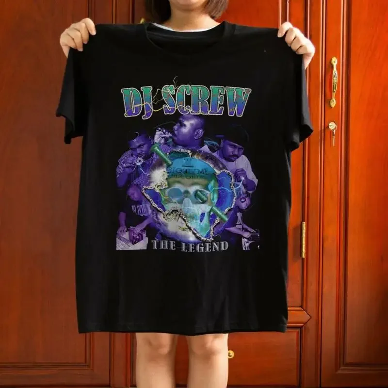 Dj Screw The Legend SHORT SLEEVE T shirt Full Size S 5XL