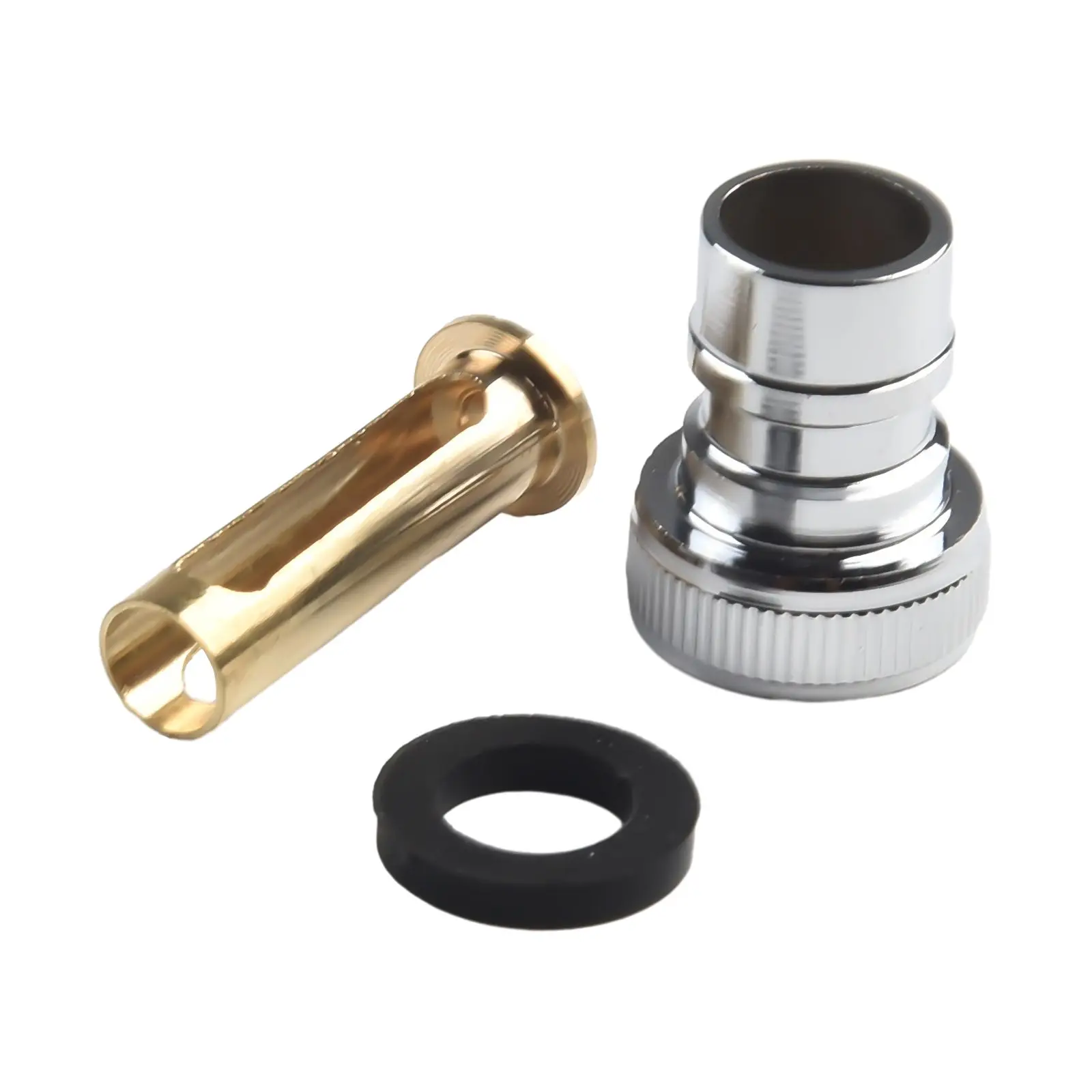 Stainless Steel Three-Way Water Control Valve for Toilet Bidet Sprayer with In-Three-Out Function and G1/2 Inch Threaded Fitting