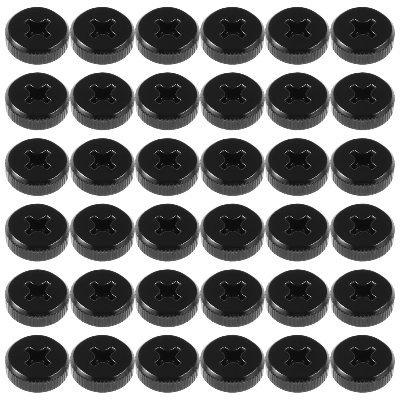 50Pcs Computer Case Screws 3.4x5mm Precision Threaded Pc Thumbscrews for Side Panel Hard Drives Power Supply Installation Kit