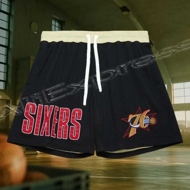 2025 New Famous Wrestler Black Wyatt Sicks Men's Summer Quick Drying Shorts Street Sports and Leisure Hot Selling Beach Pants