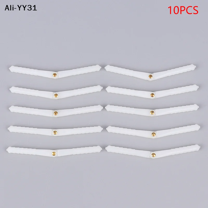 

【WG】10 PCS Diameter 2.5mm 4.5mm Plastic Pin Hinge For RC Airplane Model Wing Airplane Model Accessories