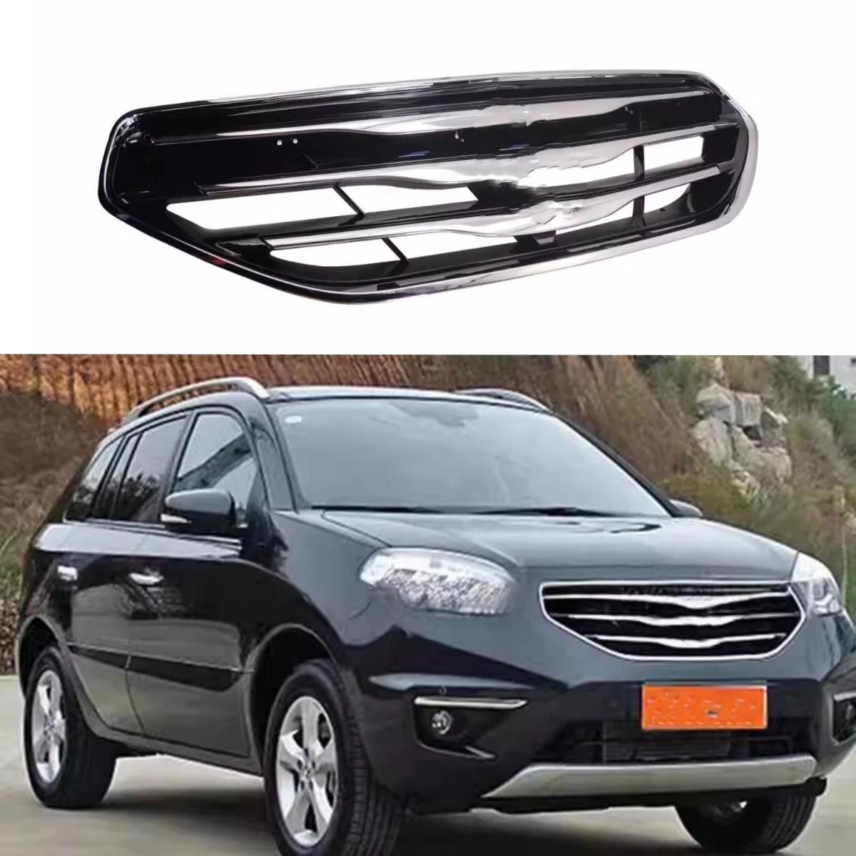 Car Grille Mask Radiator Front Bumper Grill for Renault KOLEOS GRIL 623104218R