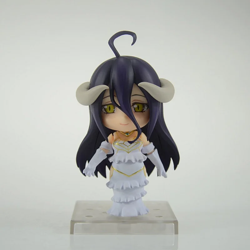 Anime Overlord 10cm Cartoon Albedo Action Figures Sexy Girl Pvc Statue Model Dolls Collectible Ornament Toys Adult Xmas Gifts