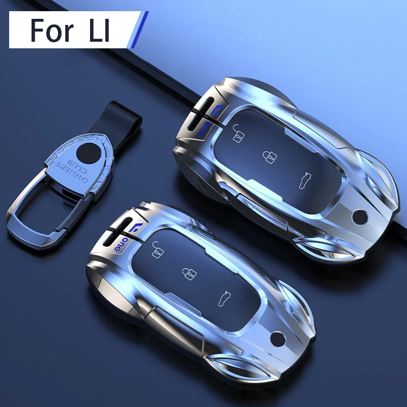 

Zinc Alloy Car Key Case Cover Protector for LiXiang LEADING IDEAL Li Auto L7 L8 L9 2022 2023 Keychain Shell Auto Accessories