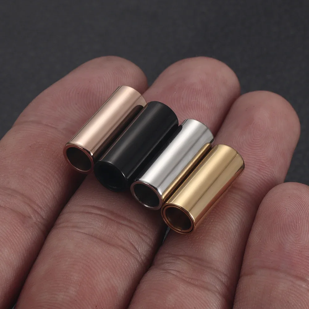 Stainless Steel Magnetic Clasps Cylinder Fastener Bracelet Buckle Closure Jewellery DIY Components Jewelry Making Accessories