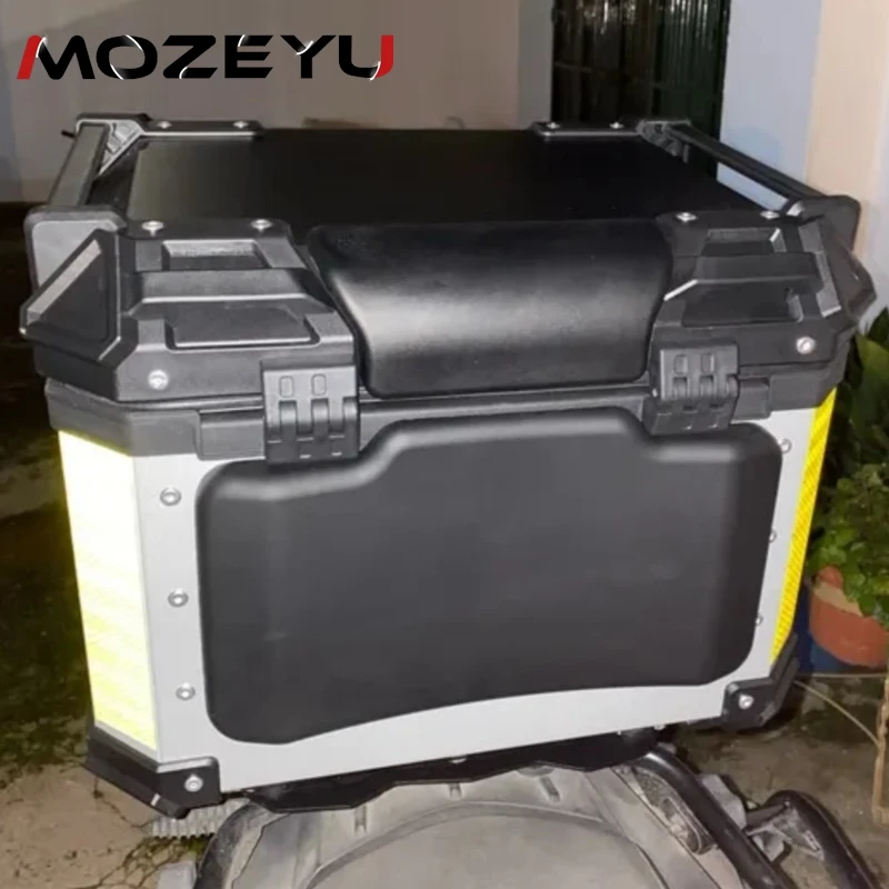 

Top Case Backrest Cushion For Honda XRV750 CRF1000L CRF1100L Africa Twin 1990-2021 2022 2023 24 Trunk Passenger Back Pad Sticker