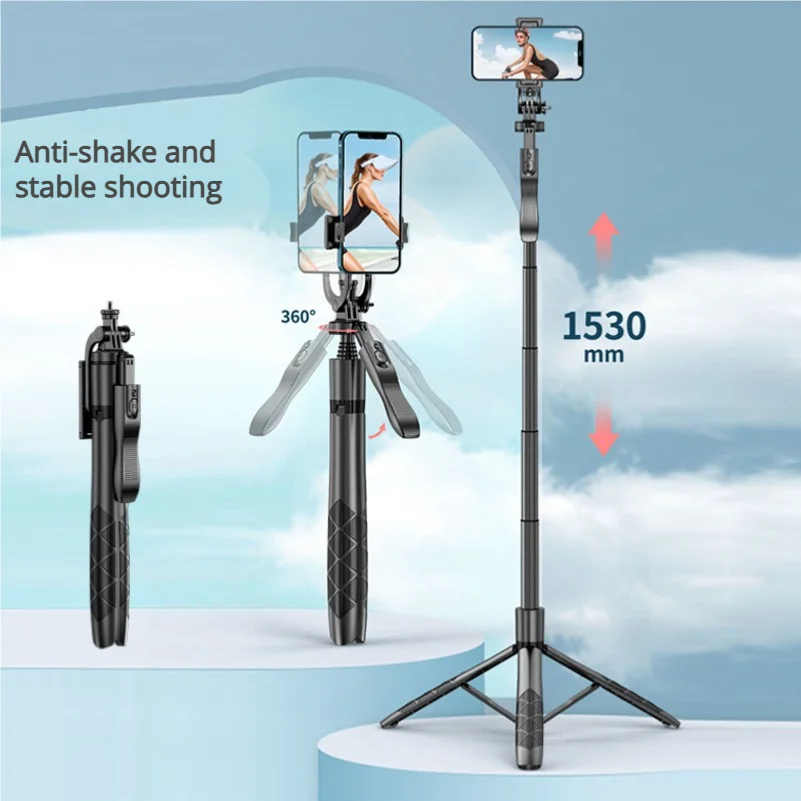 

Mobile Phone Bluetooth Selfie Stick With Dual Fill Lights, Handheld Stabilizer, Telescopic Floor Stand, Live Broadcast Tripod