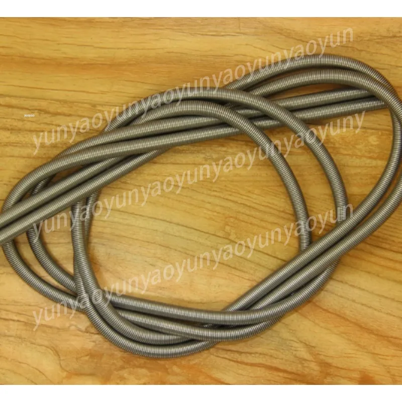 304 Stainless Steel Extension Spring, 0.2x1.5mm 1M Coil for Cable Protection Pulling