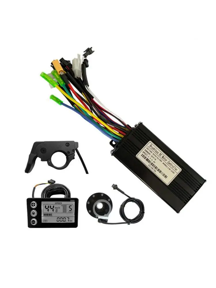 AliExpress Complete E bike Controller Set 26A Sine Wave Controller S866 Display Throttle and 8 PAS Suitable for